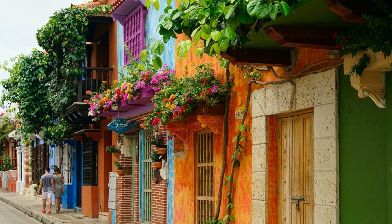 multicolored houses