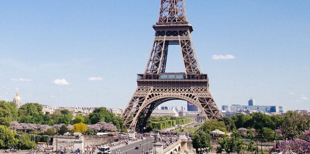 Eiffel Tower at Paris, France